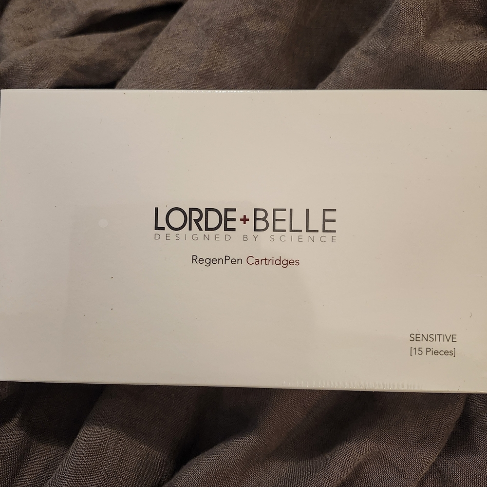 New Sealed Lorde + Belle RegenPen Sensitive Cartridges 15 Pieces